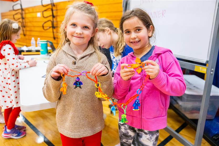 Students at Trinity Elementary